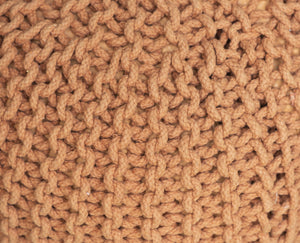 Cotton Bean Bag Pouf