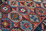 Art kilim style flat woven woollen durrie rug