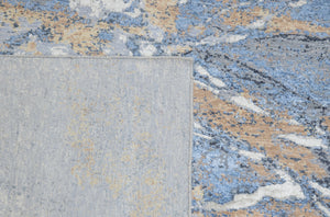 Modern Style Hand Knotted Wool Viscose Carpet
