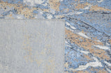 Modern Style Hand Knotted Wool Viscose Carpet