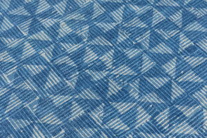Cotton Block Printed Flatwoven Durrie Rugs