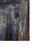 Modern Style Hand Knotted Wool Viscose Carpet