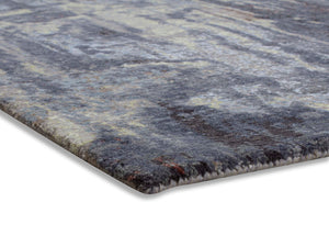 Modern Style Hand Knotted Wool Viscose Carpet