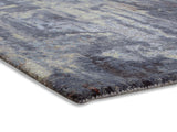 Modern Style Hand Knotted Wool Viscose Carpet
