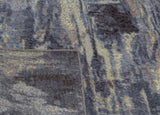 Modern Style Hand Knotted Wool Viscose Carpet