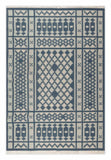 Art kilim style flat woven cotton durrie rug
