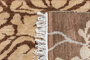 Floral Luxe: Warm Elegance in Every Knot HandKnotted In Wool Carpet