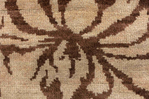 Floral Luxe: Warm Elegance in Every Knot HandKnotted In Wool Carpet