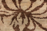 Floral Luxe: Warm Elegance in Every Knot HandKnotted In Wool Carpet