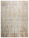 Modern Style Hand Knotted Wool Viscose Carpet