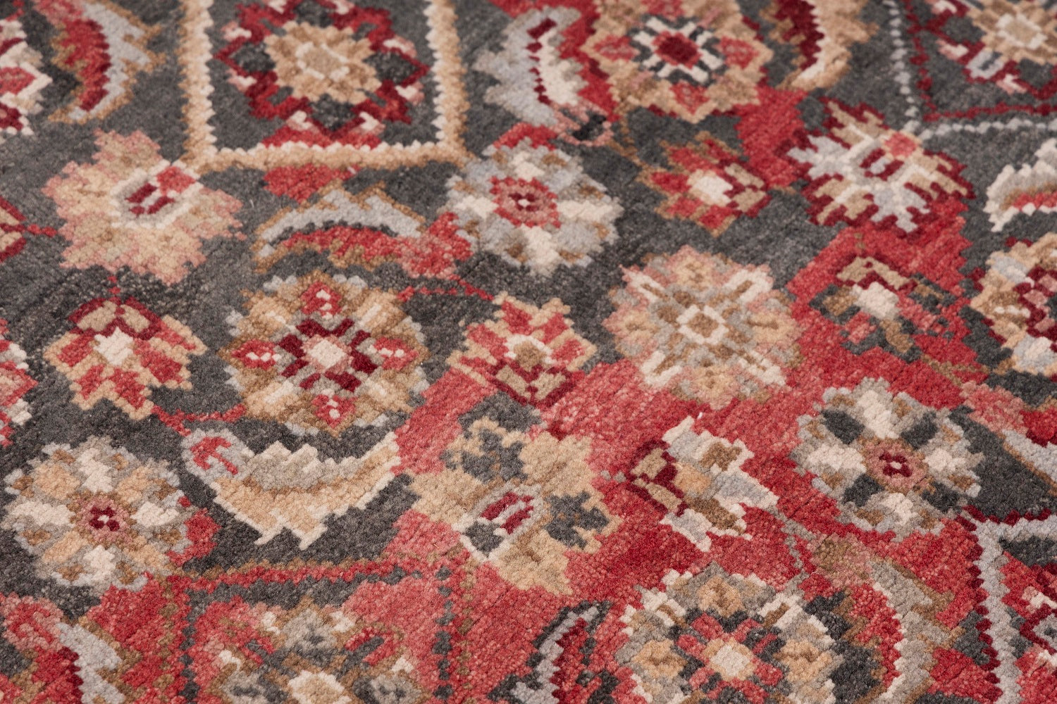 Hand Knotted Tribal Design Carpet