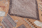 Modern Style Hand Knotted Wool Viscose Carpet