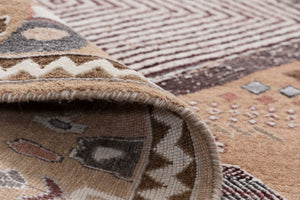 Modern Style Hand Knotted Wool Viscose Carpet