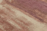 Modern Style Hand Knotted Wool Viscose Carpet