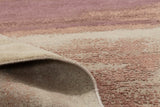 Modern Style Hand Knotted Wool Viscose Carpet