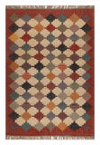 Kilim Style Hand Woven Jute Rug