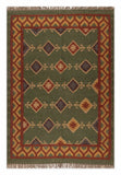 Kilim Style Hand Woven Jute Rug