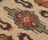 Kilim Style Hand Woven Jute Rug