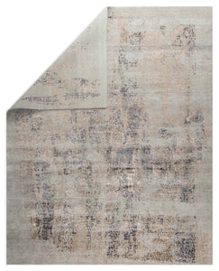 Modern Style Hand Knotted Wool Viscose Carpet