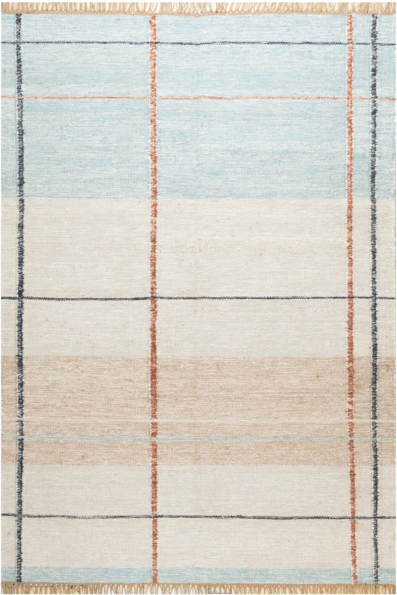 Linen flat woven durrie Rugs