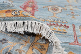 Peshawar Transitional Afghan Woollen Hand Knotted Carpet