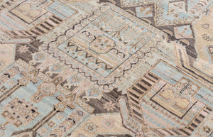 Peshawar Transitional Afghan Woollen Hand Knotted Carpet