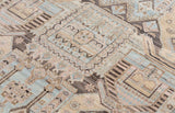 Peshawar Transitional Afghan Woollen Hand Knotted Carpet