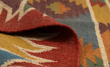 Kilim Style Hand Woven Jute Rug