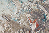Modern Style Hand Knotted Wool Viscose Carpet