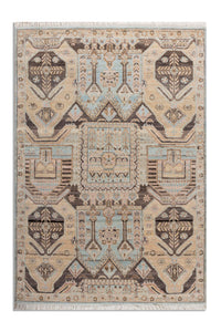 Peshawar Transitional Afghan Woollen Hand Knotted Carpet