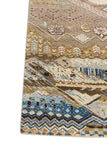Modern Style Hand Knotted Wool Viscose Carpet