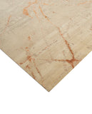 Modern Style Hand Knotted Wool Silk Carpet