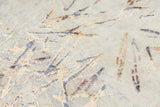 Modern Style Hand Knotted Wool Viscose Carpet
