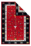 Modern Style Flat Woven Wool Rug