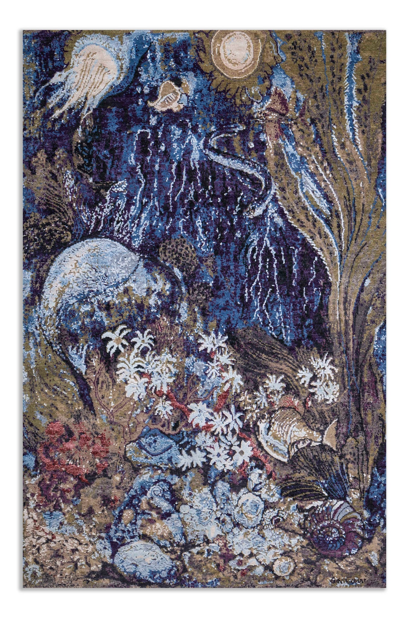 Abstracts Handknotted Carpet