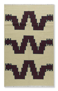 Ivory Kilim Wool Durrie Rugs