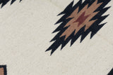 Ivory Kilim Wool Durrie