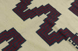 Ivory Kilim Wool Durrie Rugs