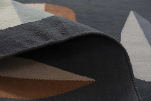 Mid-Century Flatwoven Rug