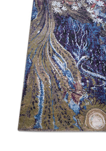 Abstracts Handknotted Carpet