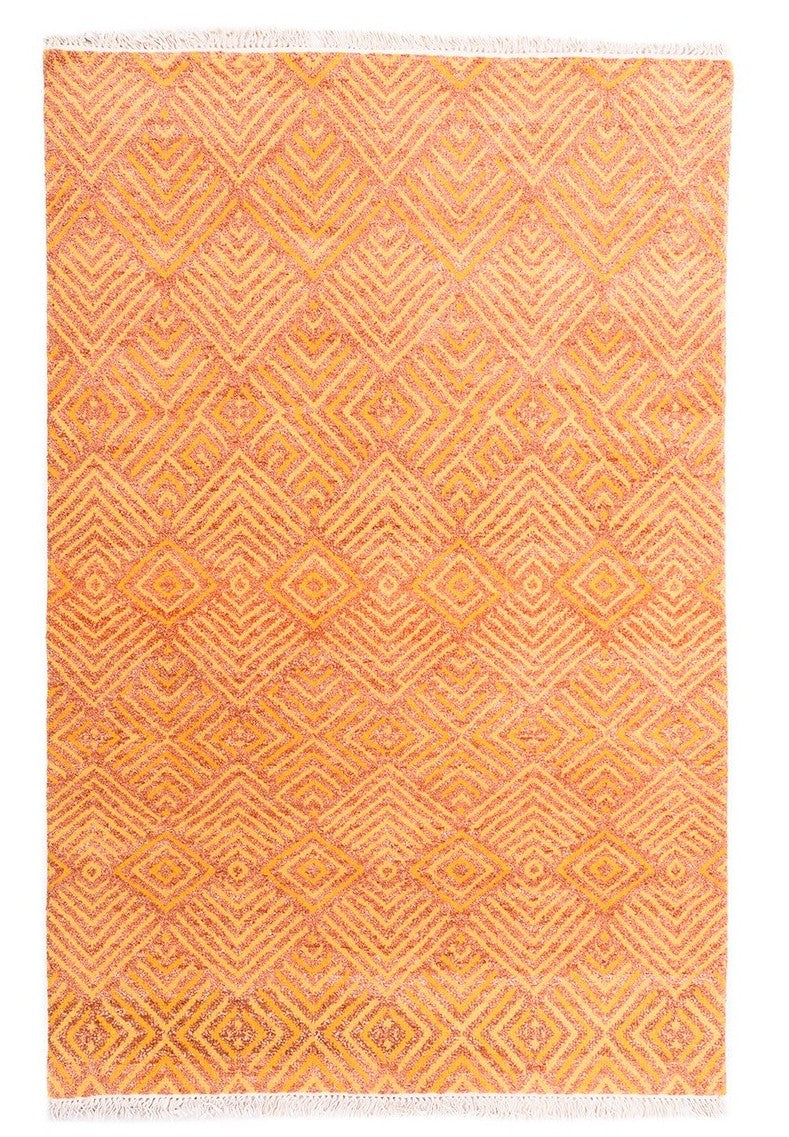 Geo luve : bold geometry timeless comfort wool carpet