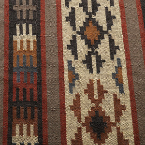 Kilim Style Hand Woven Jute Rug