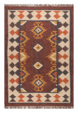Kilim Style Hand Woven Jute Rug