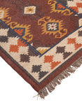 Kilim Style Hand Woven Jute Rug
