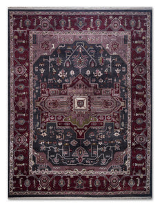 Hand Knotted Woollen Traditional Design Carpet