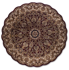 Hand Knotted Woollen Traditional Design Carpet