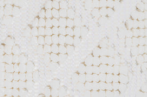 BOHO STYLE COTTON WHITE HAND WOVEN