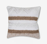 BOHO STYLE COTTON  MULTICOLOR HAND WOVEN CUSHION